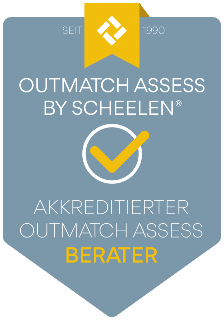 OUTMATCH ASSESS Zertifikat